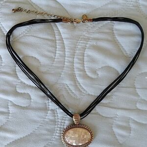 Lia Sofia corded pendant